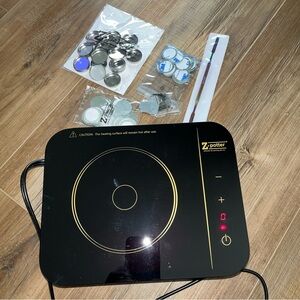 Zpotter Black Induction Makeup De-Potting Device
